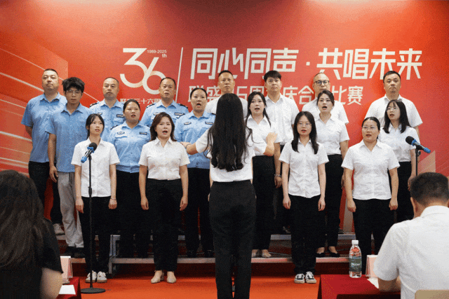 “同心同声，共唱未来”合唱比赛
